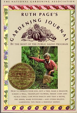 Imagen del vendedor de Ruth Page's Gardening Journal a la venta por Dorley House Books, Inc.
