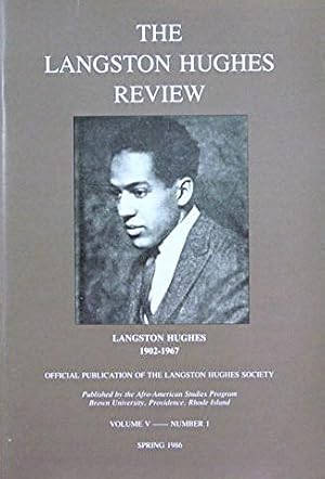 The Langston Hughes Review Vol V No 1 Spring 1986