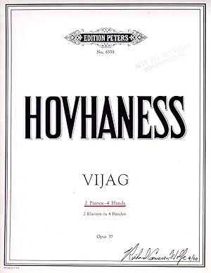 Vijag, Op. 37, for Two Pianos (2 copies)