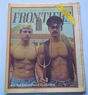 Frontiers (Vol. Volume 1 Number No. 21, February 16-March 1, 1983) Gay Newsmagazine News Magazine