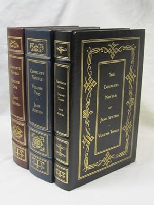 Seller image for The Complete Novels of Jane Austen - three volume set leather for sale by Princeton Antiques Bookshop