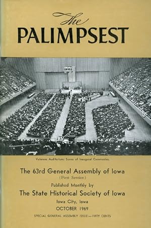 Seller image for The Palimpsest - Volume 50 Number 10 - October 1969 for sale by The Haunted Bookshop, LLC