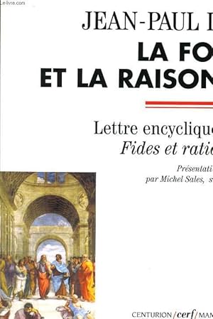 Image du vendeur pour LA FOI ET LA RAISON lettre encyclique fides et ration mis en vente par Le-Livre