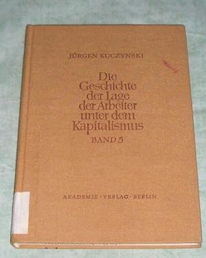 Darstellung der Lage der Arbeiter in Deutschland von 1917/18 bis 1932/33