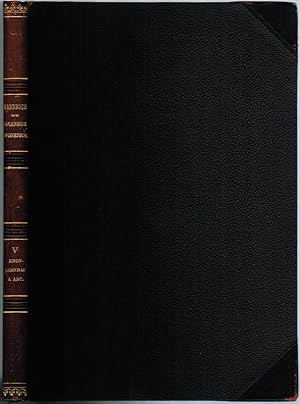 Seller image for Handbuch der Ingenieurwissenschaften in f�nf B�nden. F�nfter Band. Der Eisenbahnbau. Ausgenommen Vorarbeiten, Unterbau und Tunnelbau. Erste Abteilung. Einleitung und Allgemeines. Bahn und Fahrzeug. Mit 125 Abbildungen im Text und vollst�ndigem Sachregister. for sale by Antiquariat Fluck