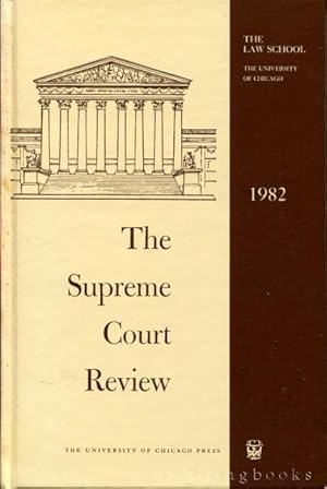 Seller image for The Supreme Court Review 1982 for sale by Whiting Books