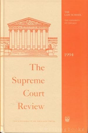 Image du vendeur pour The Supreme Court Review 1994 mis en vente par Whiting Books