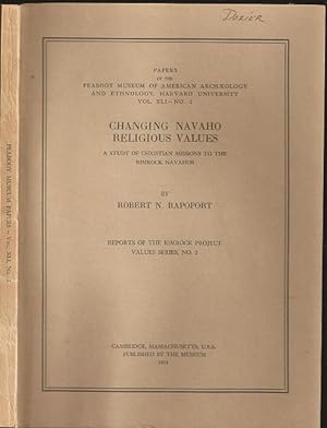 Imagen del vendedor de Changin Navaho Religious Values: A Study of Christian Mission to the Rimrock Navahos, Reports of the Rimrock Project Values, 2 a la venta por The Book Collector, Inc. ABAA, ILAB