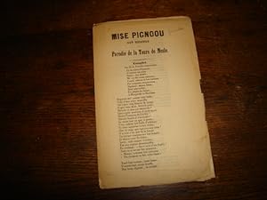 Seller image for Mise Pignoou dou Thiatre vo Parodio de la Tour de Neslo for sale by Tir  Part