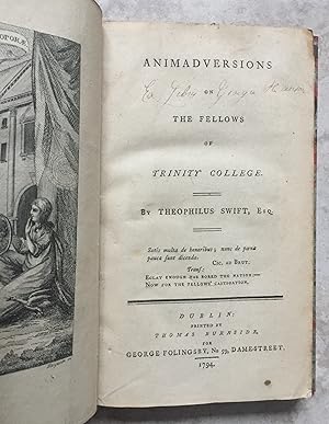 Animadversions on the Fellows of Trinity College