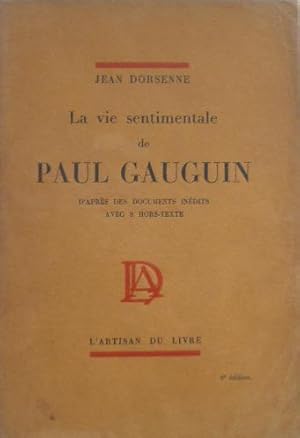 Immagine del venditore per La vie sentimentale de Paul Gauguin. venduto da Librairie les mains dans les poches