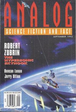 Seller image for ANALOG Science Fiction/ Science Fact: September, Sept. 1993 for sale by Books from the Crypt