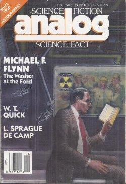 Bild des Verkufers fr ANALOG Science Fiction/ Science Fact: June 1989 zum Verkauf von Books from the Crypt