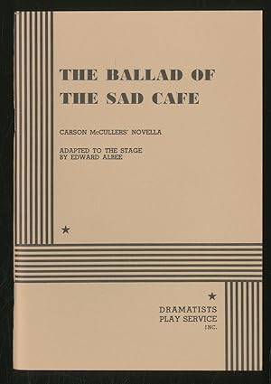 Bild des Verkufers fr The Ballad of the Sad Cafe zum Verkauf von Between the Covers-Rare Books, Inc. ABAA