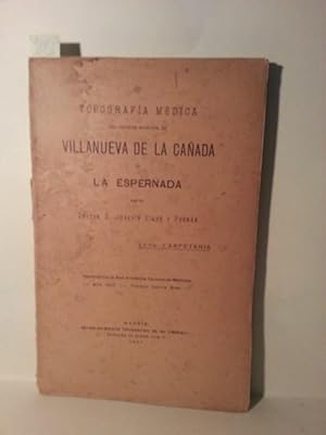 TOPOGRAFIA MEDICA DEL DISTRITO MUNICIPAL DE VILLANUEVA DE LA CAÑADA O LA ESPERNADA.