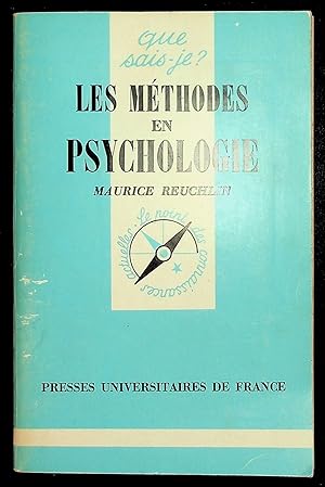 Immagine del venditore per Les mthodes de la psychologie venduto da LibrairieLaLettre2