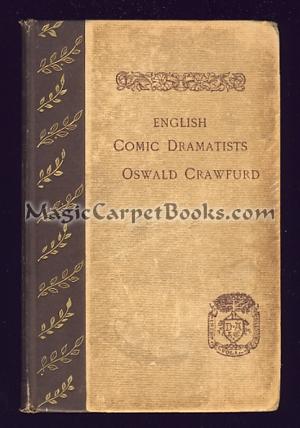 Seller image for English Comic Dramatists for sale by Magic Carpet Books