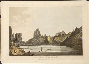 View of the Harbour of Taloo, in the Island of Eimeo - a Lifetime Issue "etched and coloured by (...