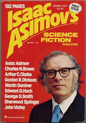 Bild des Verkufers fr Isaac Asimov's Science Fiction Magazine. Spring 1977 to Jan.-Feb., 1978. (Volume 1, No. 1-Volume 2, No. 1). George H. Scithers (ed.) zum Verkauf von John W. Knott, Jr, Bookseller, ABAA/ILAB