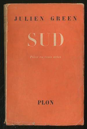 Bild des Verkufers fr Sud: Piece en trois actes zum Verkauf von Between the Covers-Rare Books, Inc. ABAA