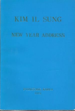 Seller image for NEW YEAR ADDRESS, JANUARY 1, 1978 for sale by Columbia Books, ABAA/ILAB, MWABA