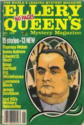 Bild des Verkufers fr Ellery Queens Mystery Magazine Contains The Next Day Death at the Excelsior. Volume 71 #5 zum Verkauf von Caerwen Books