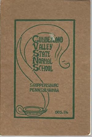 Imagen del vendedor de Thirty-Fourth Annual Catalogue of the Cumberland Valley State Normal School (1905-1906) a la venta por The Book Junction