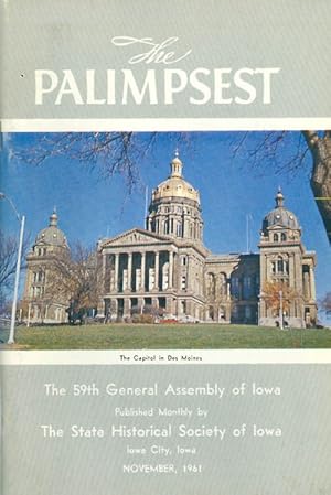 Seller image for The Palimpsest - Volume 42 Number 11 - November 1961 for sale by The Haunted Bookshop, LLC