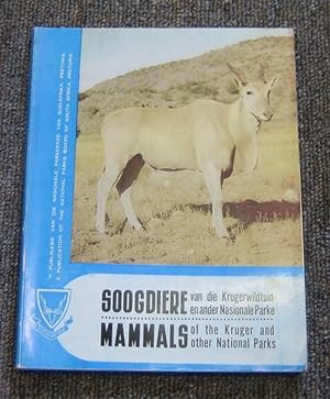 Bild des Verkufers fr Mammals of the Kruger and Other National Parks. zum Verkauf von Salopian Books