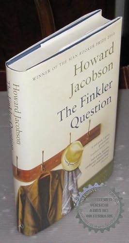 Seller image for The Finkler Question for sale by Bawnmore Fine and Rare Books
