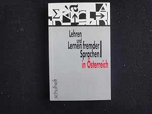 Bild des Verkufers fr Lehren Und Lernen Fremder Sprachen in sterreich zum Verkauf von Malota