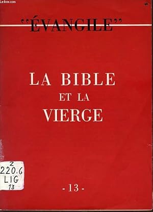 Bild des Verkufers fr CAHIER "EVANGILE" n13 : La bible et la vierge zum Verkauf von Le-Livre