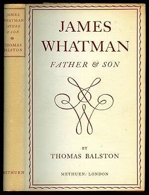 Seller image for James Whatman: Father & Son for sale by Little Stour Books PBFA Member