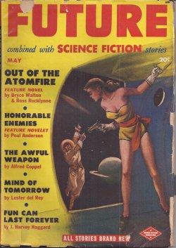 Bild des Verkufers fr FUTURE Combined with Science Fiction Stories: May 1951 zum Verkauf von Books from the Crypt