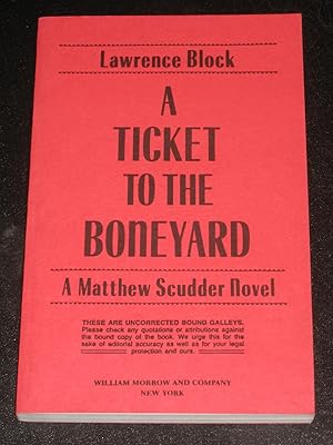 A Ticket to the Boneyard