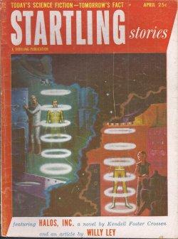 Seller image for STARTLING Stories: April, Apr. 1953 for sale by Books from the Crypt