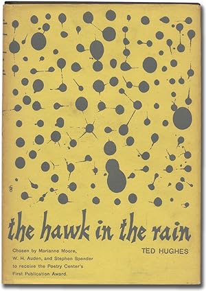 Bild des Verkufers fr The Hawk in the Rain zum Verkauf von Between the Covers-Rare Books, Inc. ABAA