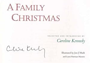 Seller image for A Family Christmas - 1st Edition/1st Printing for sale by Books Tell You Why  -  ABAA/ILAB