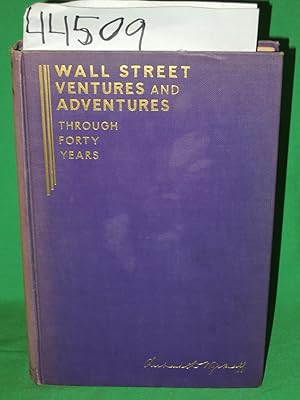 Image du vendeur pour Wall Street Ventures and Adventures mis en vente par Princeton Antiques Bookshop