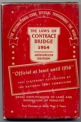 Laws Of Contract Bridge 1948 The International Code