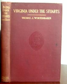 Seller image for Virginia Under The Stuarts 1607-1688 for sale by Canford Book Corral