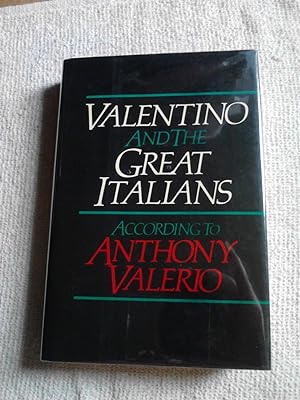 Seller image for Valentino and the Great Italians for sale by The Librarian's Books