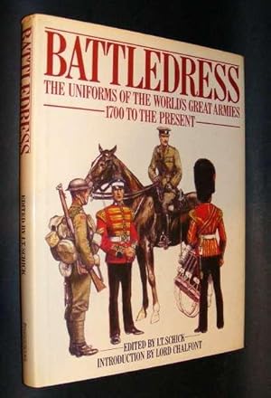 Bild des Verkufers fr BATTLEDRESS - The Uniforms of the World's Greatest Armies 1700 to the present zum Verkauf von A Book for all Reasons, PBFA & ibooknet