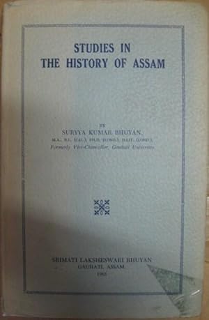 Immagine del venditore per Studies in the History of Assam venduto da Atlantic Bookshop