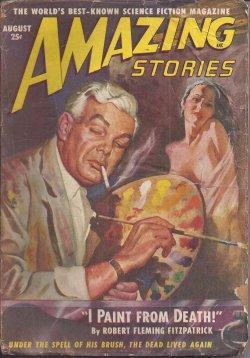 Bild des Verkufers fr AMAZING Stories: August, Aug. 1949 zum Verkauf von Books from the Crypt