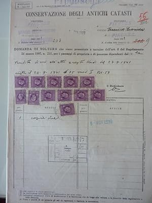 Lotto Documenti "CONSERVAZIONE DEGLI ANTICHI CATASTI Provincia di Firenze - Ufficio del Registro ...