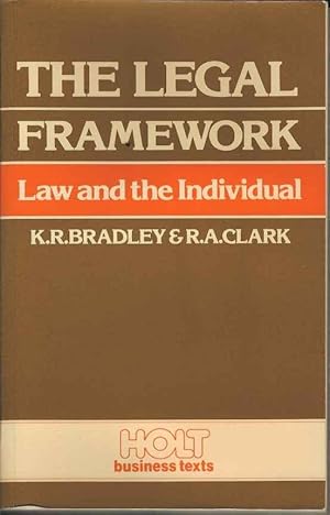 Seller image for The Legal Framework. Law and the Individual. for sale by Joy Norfolk, Deez Books