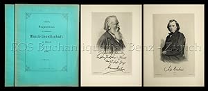 Bild des Verkufers fr Biographie von Johannes Brahms (1833-1897) zum Verkauf von EOS Buchantiquariat Benz