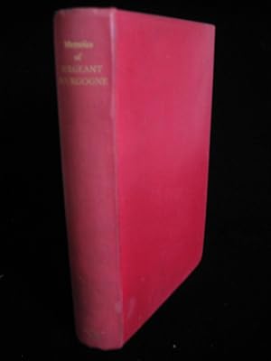 Seller image for MEMOIRS OF SERGEANT BOURGOGNE: (1812-1813) for sale by HERB RIESSEN-RARE BOOKS