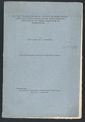On the pharmacological action of some phthaleins.Offprint by Abel, John ...